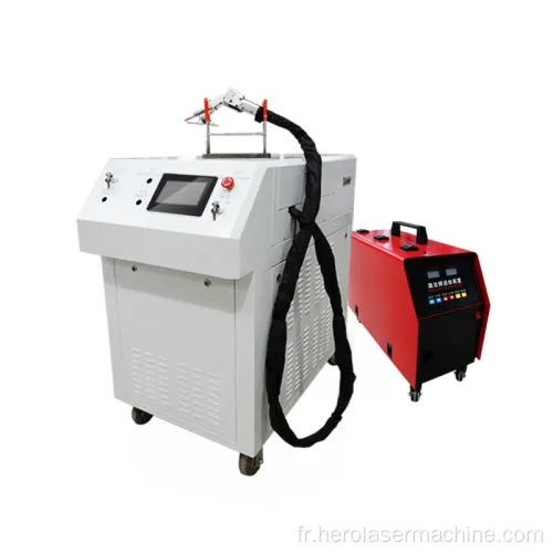 Système de machine de soudage laser à fibre portable 1000W 1500W